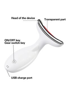 Excefore Facial and Neck Massager, Electric 𝖶rinkles Facial Massager, Wireless for Skin Care Tightens and Lifting Skin 𝖱eju𝗏enation Beau𝗍y Device, At-home Face Tool for Skin Care  - Image 2