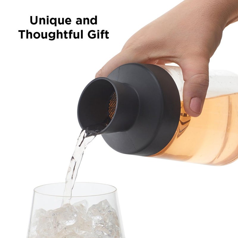 Rabbit Liquor Infusing Decanter | 20 oz Alcohol and Spirits Infuser Kit with Integrated Filter Basket | Perfect for Custom Cocktails and Gifts - Image 5