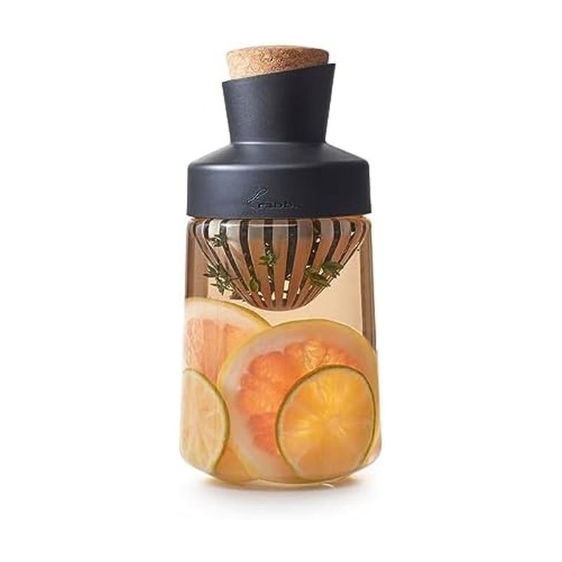 Rabbit Liquor Infusing Decanter | 20 oz Alcohol and Spirits Infuser Kit with Integrated Filter Basket | Perfect for Custom Cocktails and Gifts - Image 1