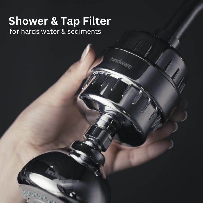 hindware منقي ومخفف مياه صلبة 10 طبقات للدش والصنابير | منقي لمياه البلدية/البئر/الصهريج | تركيب سهل - Image 2