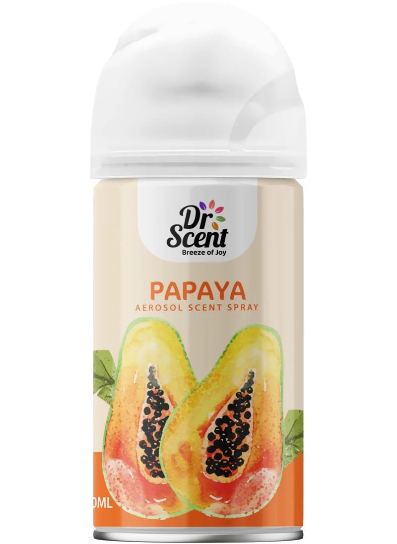 Dr Scent Air Freshener Papaya Aerosol Spray (300ml)