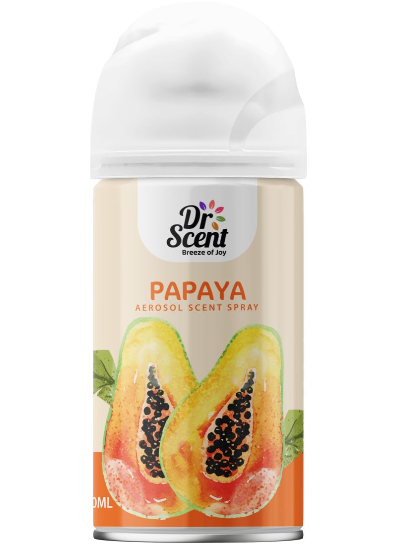 Dr Scent Air Freshener Papaya Aerosol Spray (300ml)  - Image 1