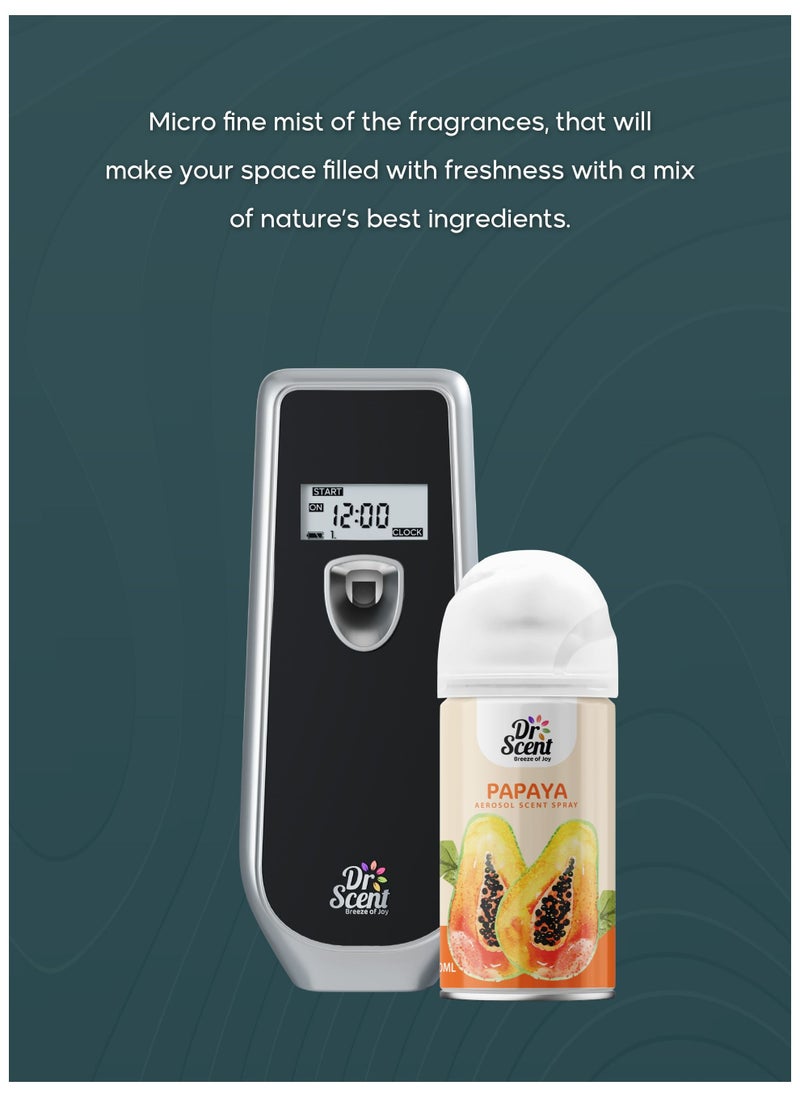 Dr Scent Air Freshener Papaya Aerosol Spray (300ml)  - Image 4