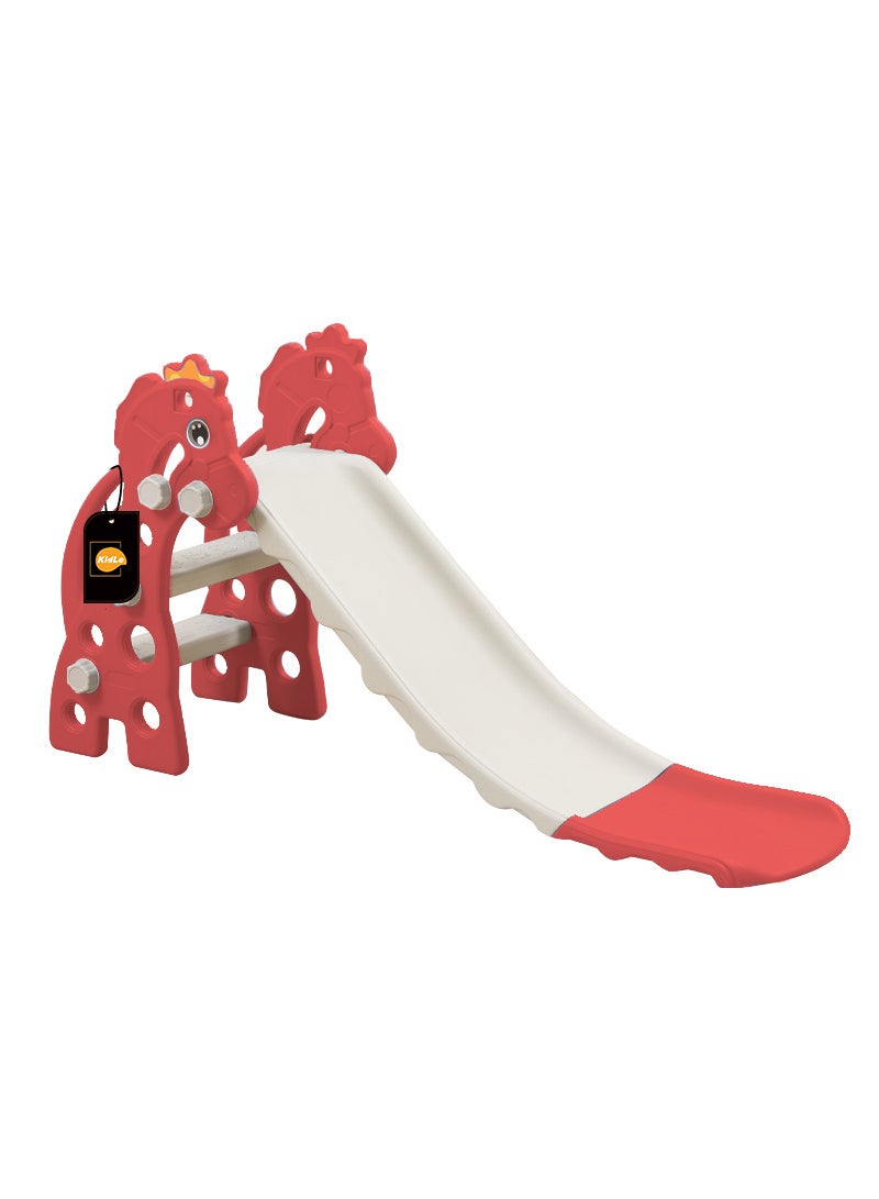 Sharpdo 2 in 1 Children's Slide Kids Slide with Basketball Hoop Indoor Home Multi-Function Combination Folding Toys Baby Slide For Boys and Girls - Image 1