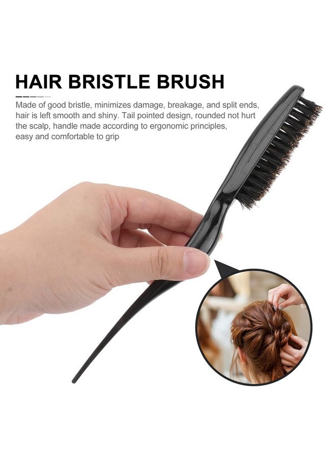 minkissy - Wig Brush For Synthetic Wigs Brush For Teasing Bristle Salon Hairbrush Teaser Brush Natural Hair Brush Bristle Teasing Brush Ladies Hairbrush Hair Styling Modeling Miss Bristles - Image 1