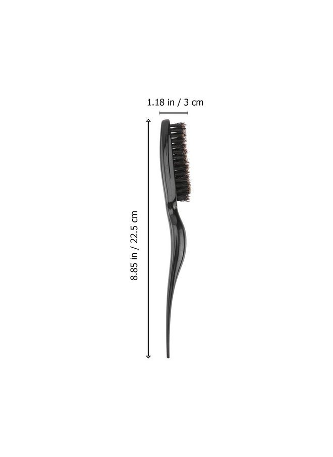 minkissy - Wig Brush For Synthetic Wigs Brush For Teasing Bristle Salon Hairbrush Teaser Brush Natural Hair Brush Bristle Teasing Brush Ladies Hairbrush Hair Styling Modeling Miss Bristles - Image 1