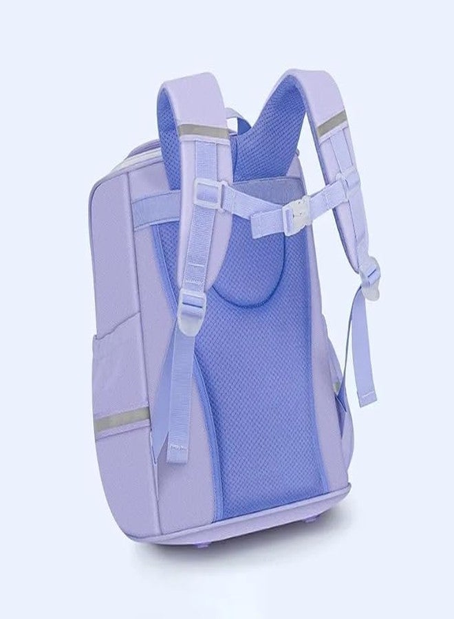 Nubby Dotss Kids Hard Shell School Backpack for Boys & Girls | Waterproof 3D Cartoon Design | Lightweight Ergonomic Bag with Padded Straps (unicorn) - Image 2