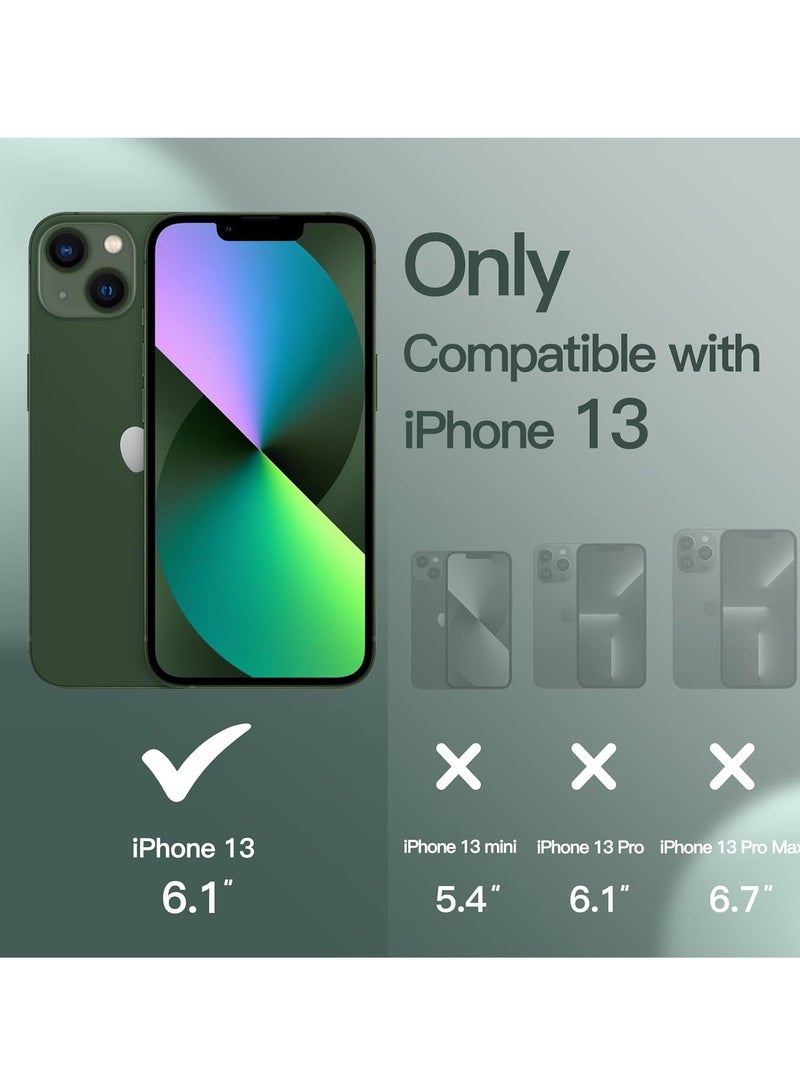 DUSALA iPhone 13 Case, Liquid Silicone Phone Case for iPhone 13 6.1 Inch, Colorful Silky-Soft Protective Cover (Green) - Image 2