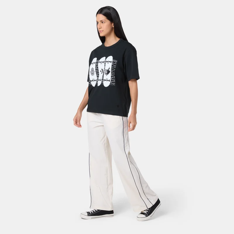 Converse Black Arabic Print T-Shirt  | Best Price UAE