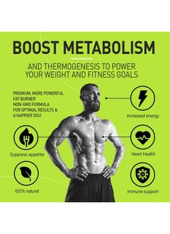 NUTRAMODE Premium Green Tea Extract Fat Burner Supplement with EGCG-Natural Appetite Suppressant-Healthy Weight Loss Diet Pills That Work Fast for Women and Men-Detox Metabolism Booster to Burn Belly Fat Fast  - Image 4