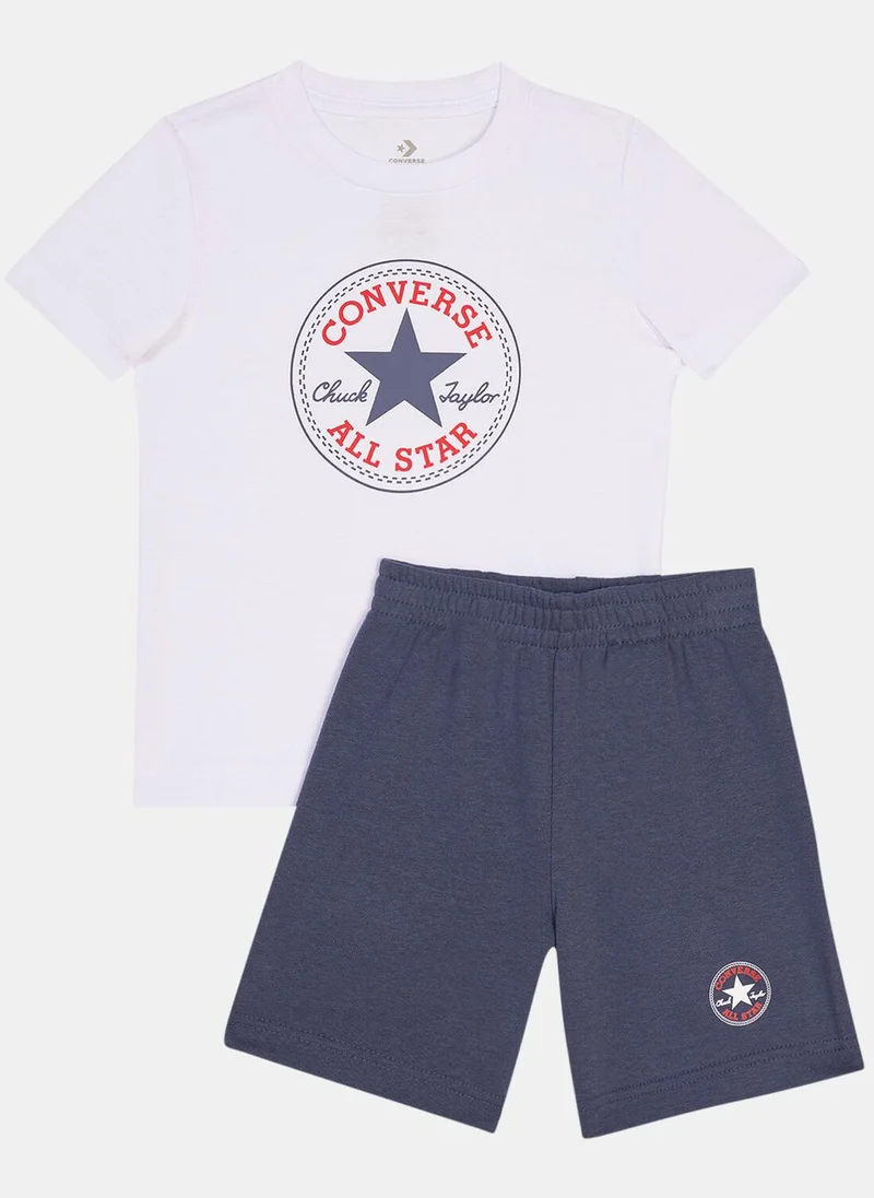 CONVERSE Kids' Core T-Shirt and Shorts Set