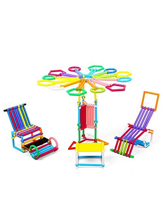 Kiti Kits KITI KITS Educational Play and Learn Plastic Building Block Set (Assembly) 195 Pcs Included.  - Image 4