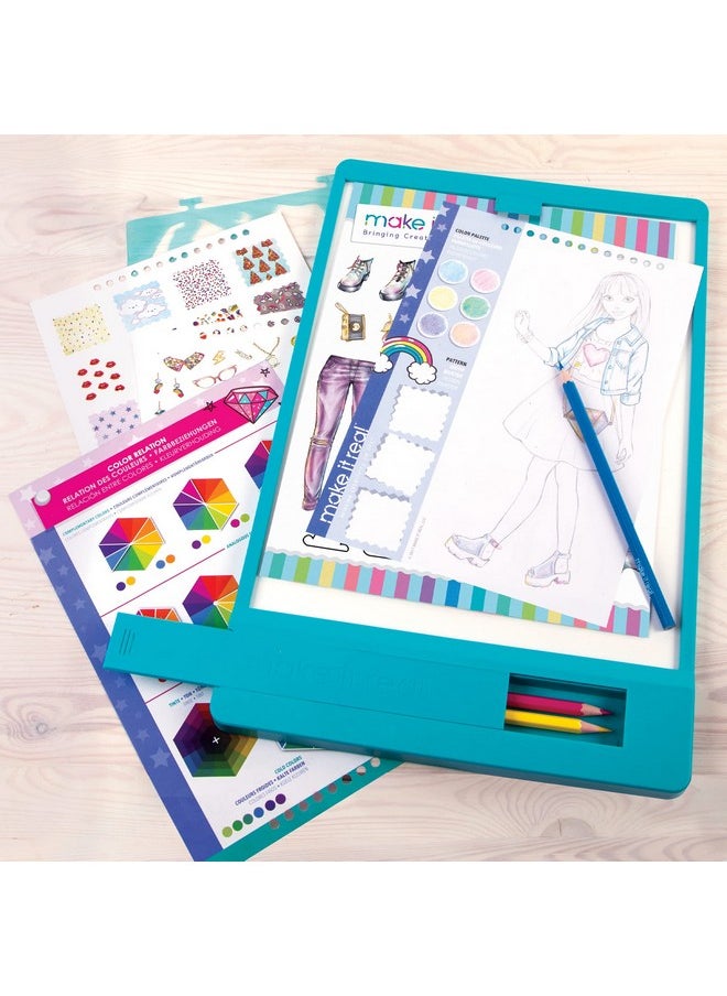 Make It Real Make It Real Fashion Design Tracing Light Table  - Image 5
