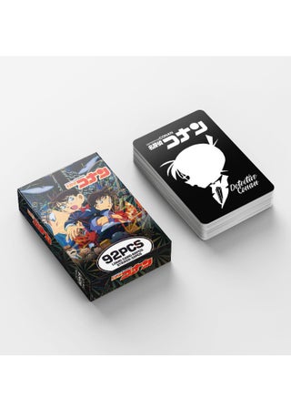 92 Pcs Detective Conan Lomo Cards With Stickers Set - view 4