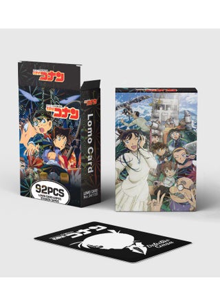 92 Pcs Detective Conan Lomo Cards With Stickers Set - view 3