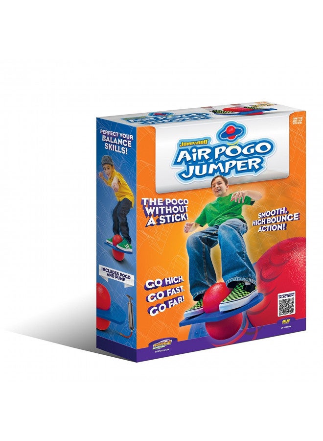 Geospace Geospace Original Air Pogo Jumper by Air Kicks - Bouncing Ball with Air Pump - Image 1