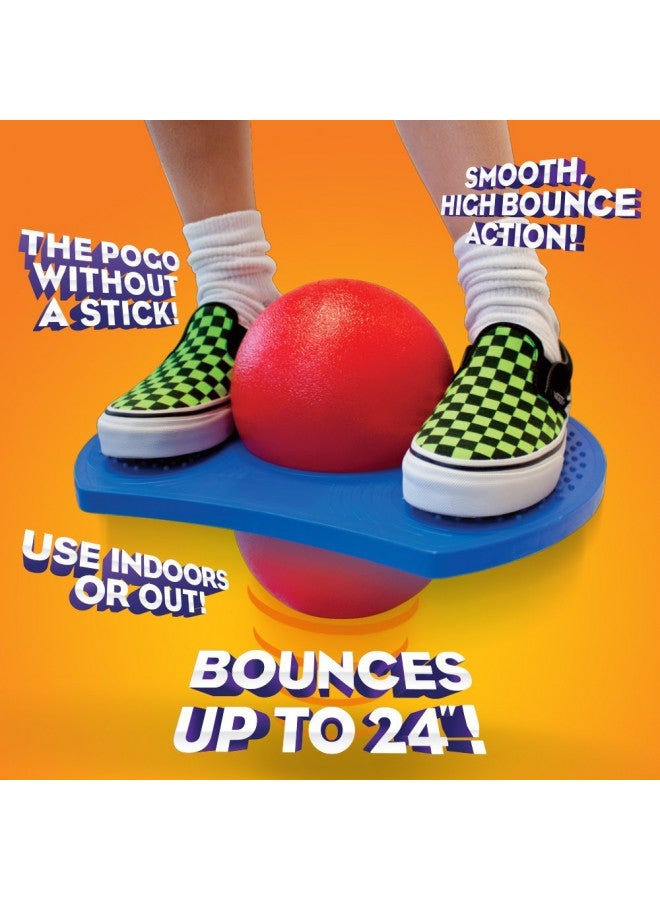 Geospace Geospace Original Air Pogo Jumper by Air Kicks - Bouncing Ball with Air Pump - Image 2