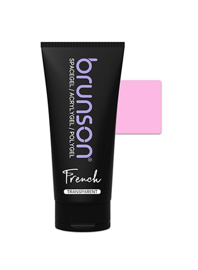 brunson Polygel 50g salon-quality nails in 1 Sec, poly nail gel long-lasting acrylic nails Soak off UV/LED hard gel for nail extension, builder gel for fake nails, manicure nail art Nail Extension Gel