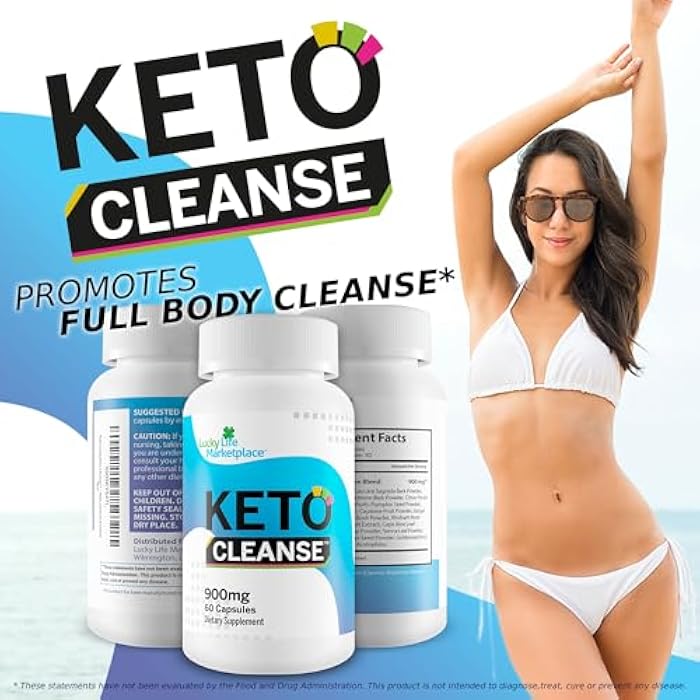 Keto Cleanse - Our Best Natural Keto Cleanse Supplement - Support Reduced Inflammation & Bloating - Promote Full Body Cleanse, Liver Cleanse, Colon Cleanse - Aid Energy Levels - Help Cleanse & Detox - Image 5