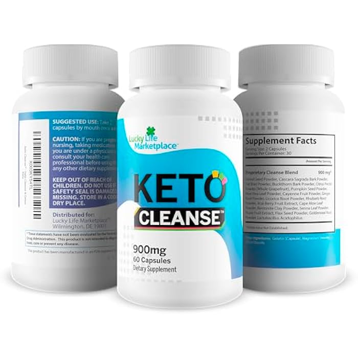 Keto Cleanse - Our Best Natural Keto Cleanse Supplement - Support Reduced Inflammation & Bloating - Promote Full Body Cleanse, Liver Cleanse, Colon Cleanse - Aid Energy Levels - Help Cleanse & Detox - Image 4