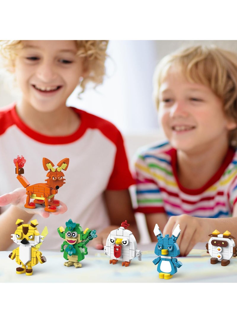 Barakah 8 in 1 Building Blocks Set for Kids Ages 6+, 493 Pcs Creative Toys for Boys & Girls, Ideal Birthday Gifts, Multi-Model Animal Figure Kit - Image 2