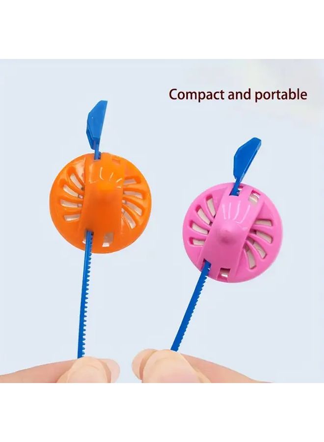 Mini Ruler Spinning Top 8pcs Cartoon Toys Lasting Rotation Easy Carry Relax Gifts - Image 4