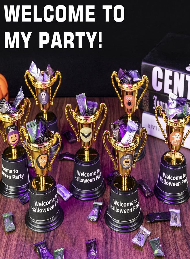 Uzoxlsn 24 Pack Gold Award Trophy, 5 Inch Plastic Golden Mini Trophies Cup For Halloween Party Favors, Kids Classroom School Rewards, Competition Or Celebration Awards Props, Sports Tournament Winning Prizes - Image 3