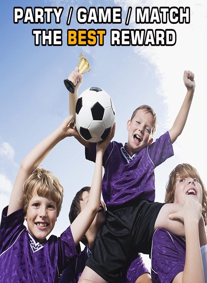 Uzoxlsn 24 Pack Gold Award Trophy, 5 Inch Plastic Golden Mini Trophies Cup For Halloween Party Favors, Kids Classroom School Rewards, Competition Or Celebration Awards Props, Sports Tournament Winning Prizes - Image 5