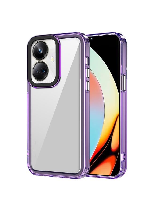 اس-توب جراب Realme 10 Pro+ مصنوع من الأكريليك الشفاف + جراب TPU المقاوم للصدمات - Image 1