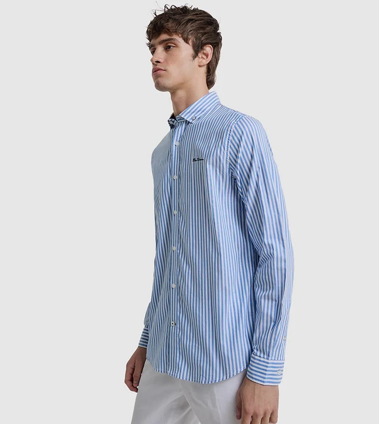 Ben Sherman Ben Sherman Men's Long Sleeve Striped Shirts