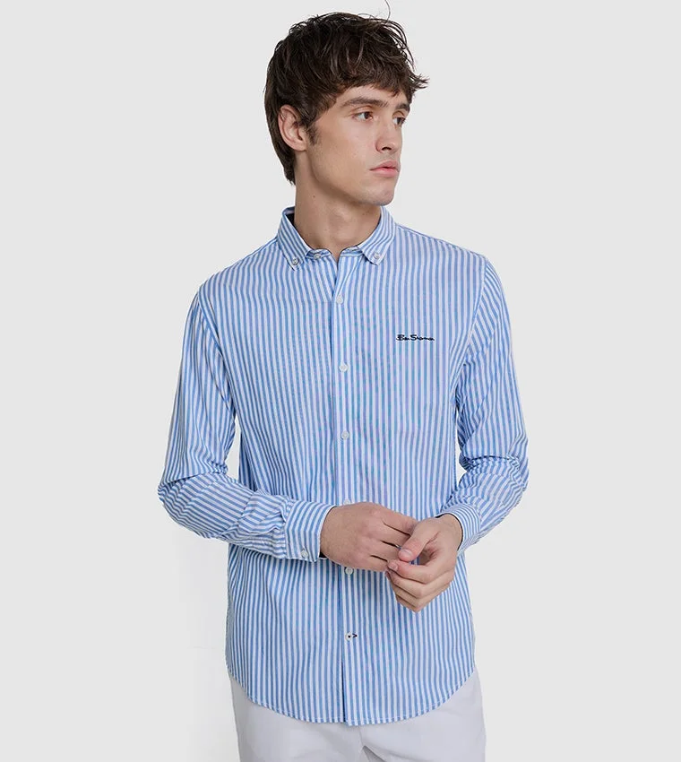 Ben Sherman Ben Sherman Men's Long Sleeve Striped Shirts