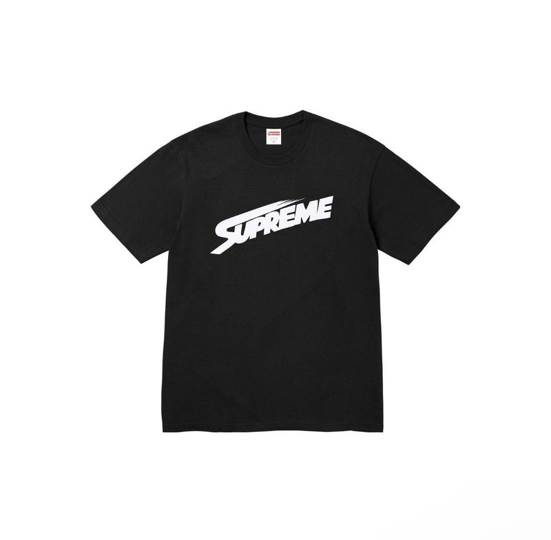 SUPREME 26FW New Trendy SUP American Retro Letter Print All-Match Short Sleeve T-Shirt - Image 1
