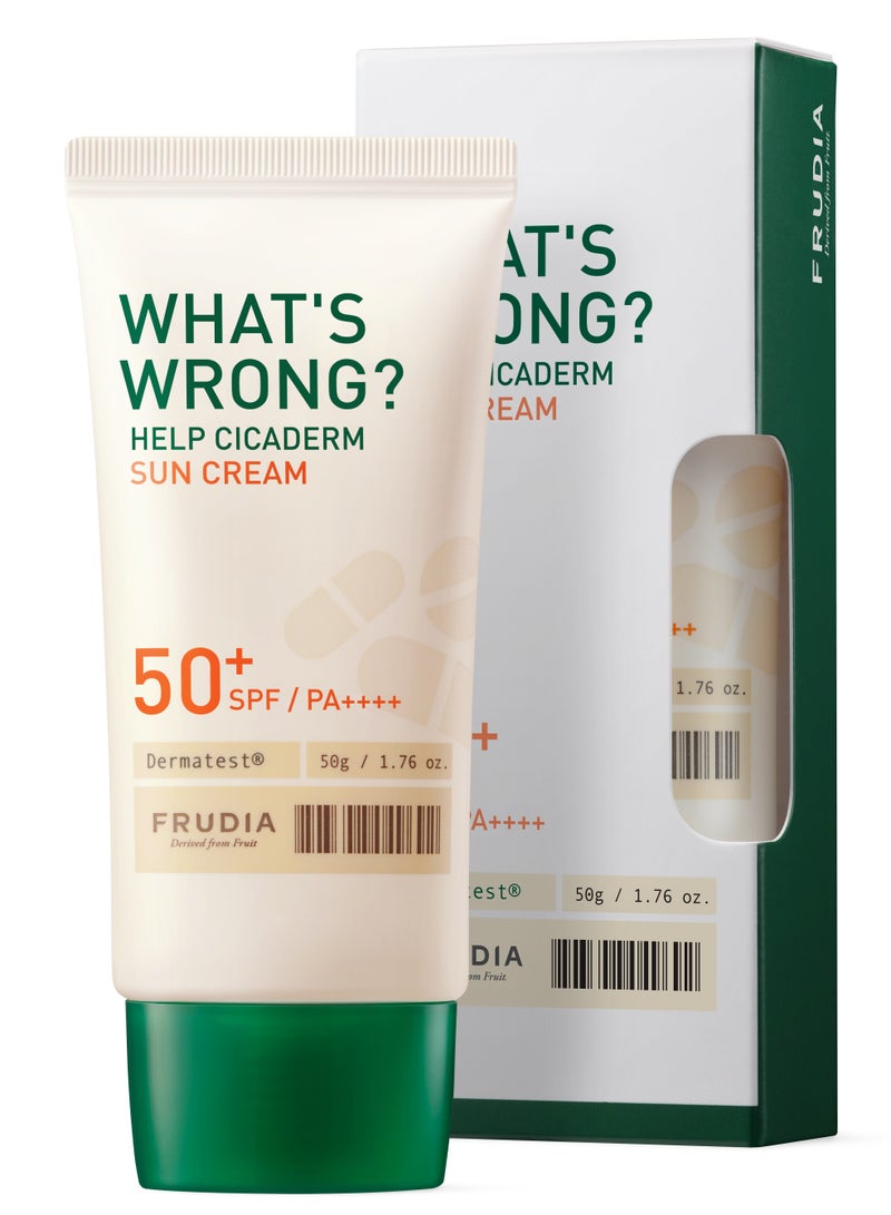 فروديا ما هو الخطأ مساعدة سيكادرم (SPF50) كريم الشمس 50 جرام