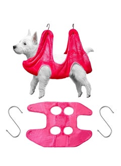 Pet Hammock Helper Towel, Dog Grooming Hammock Harness, Pet Restraint Bag, Multifunctional Pet Cat Bath Towel for Trimming Nail, Bathing, Washing, Grooming (Red) - pzsku/ZDCB8F97E00CE5902E806Z/45/_/1684550975/c46ef181-1549-4466-9738-76eec0bd2ae6