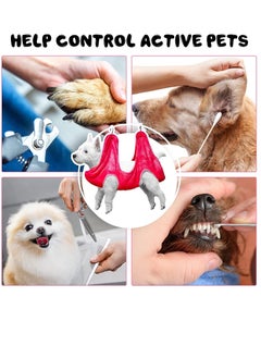 Pet Hammock Helper Towel, Dog Grooming Hammock Harness, Pet Restraint Bag, Multifunctional Pet Cat Bath Towel for Trimming Nail, Bathing, Washing, Grooming (Red) - pzsku/ZDCB8F97E00CE5902E806Z/45/_/1684550975/dd998a85-96a3-44d7-ac0c-9c5b8b28de6d