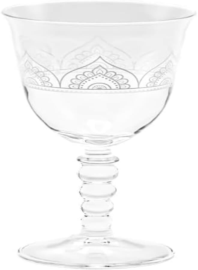 Cerve Jaipur Goblets Stemglass 3-Pieces Set, 270 ml Capacity