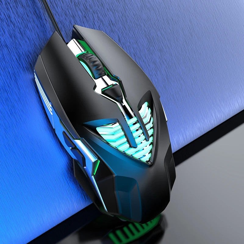Y&D 6D RGB Water-Cooled Wired Gaming Mouse - Pro Electroplated Metal Macro Programming Competitive Gamer Mice - Image 4