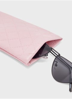 ELLA Quilted Sunglass Case  - Image 3