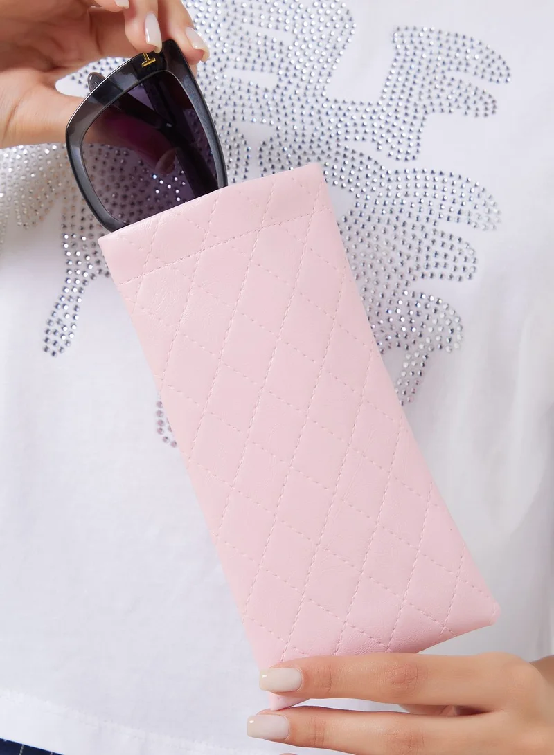 ELLA Quilted Sunglass Case