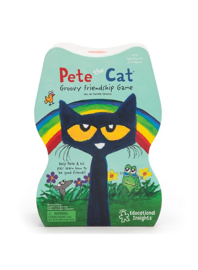 Educational Insights Pete The Cat® Groovy Friendship Game - Board Games for Kids, SEL Games for Kids, Gift for Ages 4+ - Image 1