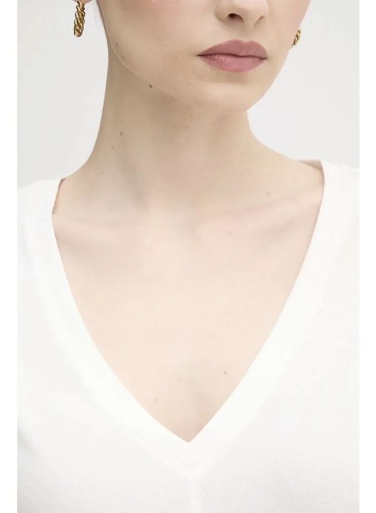 TOMMY HILFIGER Logo V Neck T-Shirt