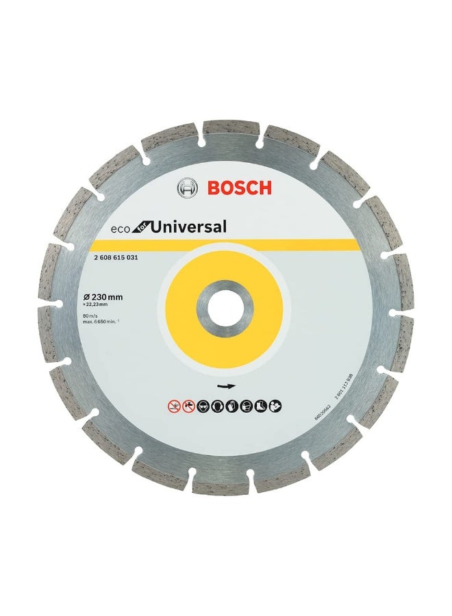 Bosch Diamond Disc 230mm Universal Eco Segmented - Image 1