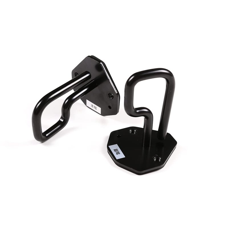 حوامل ضبط زاوية مسند ظهر المقعد الخلفي من سبائك الألمنيوم TINKI لسيارة لاند روفر ديفندر 110 20202022 باللون الأسود 2 قطعة