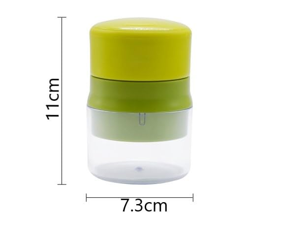 Ramkuwar with device of R Ramkuwar Ginger Crusher Durable Parrot Handheld Manual Tister Small Mincer Tool Garlic Crushing (Green) - Image 2