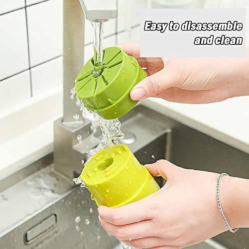 Ramkuwar with device of R Ramkuwar Ginger Crusher Durable Parrot Handheld Manual Tister Small Mincer Tool Garlic Crushing (Green) - Image 5
