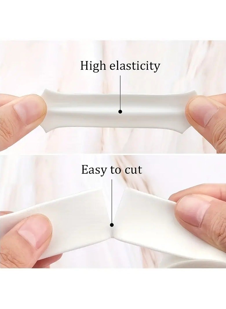 ORiTi 4 PCS Eyelash Foam Tapes 5.5 Yard Roll Easy to Remove PE Foam Stickes fo False Eyelashes Lash Extensions and Eye Patches Whtie - Image 2