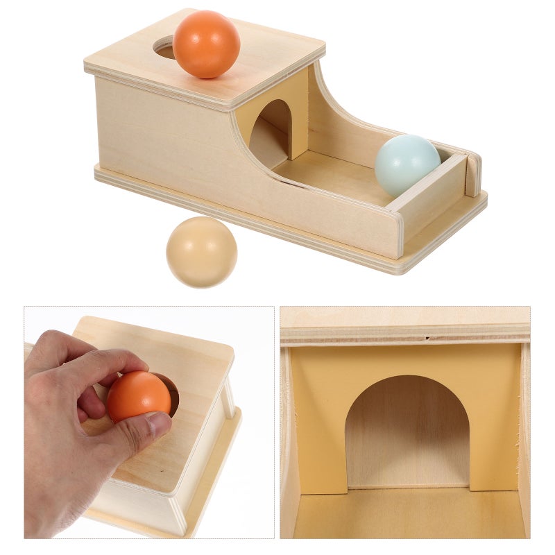 Kids Coin Box Toy Wooden Kids Motor Skills Toy Intellectual Toy Children Educational Toy - Image 4