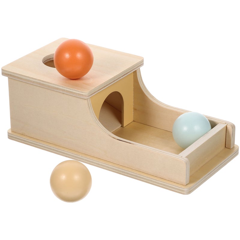 Kids Coin Box Toy Wooden Kids Motor Skills Toy Intellectual Toy Children Educational Toy - Image 1