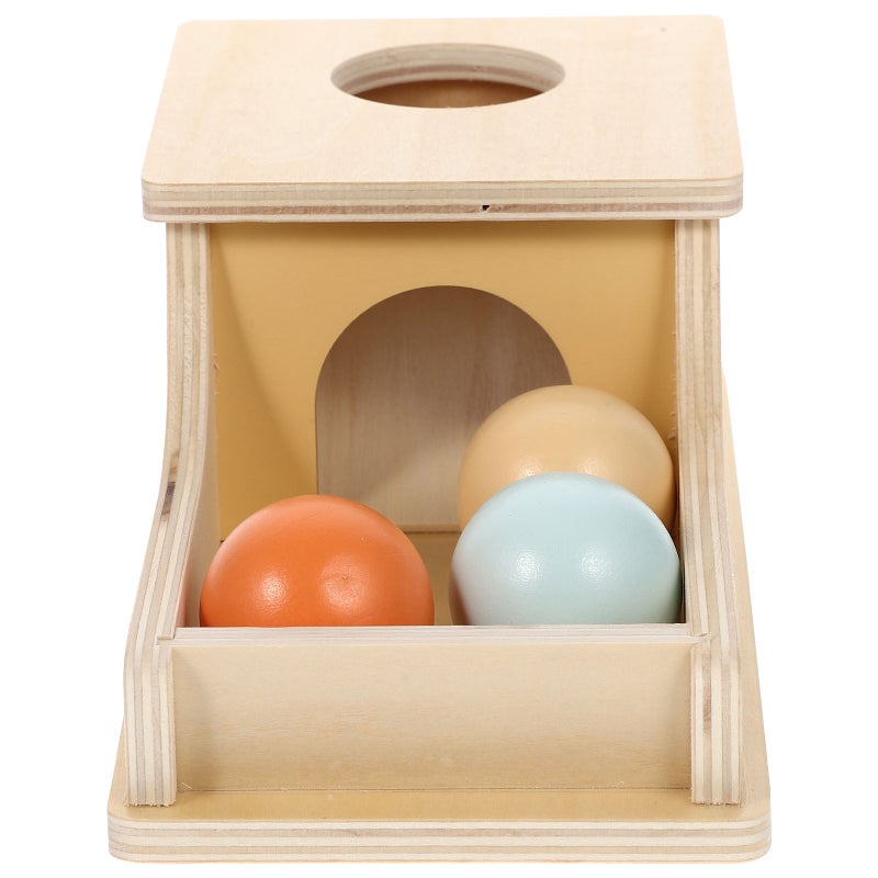 Kids Coin Box Toy Wooden Kids Motor Skills Toy Intellectual Toy Children Educational Toy - Image 5