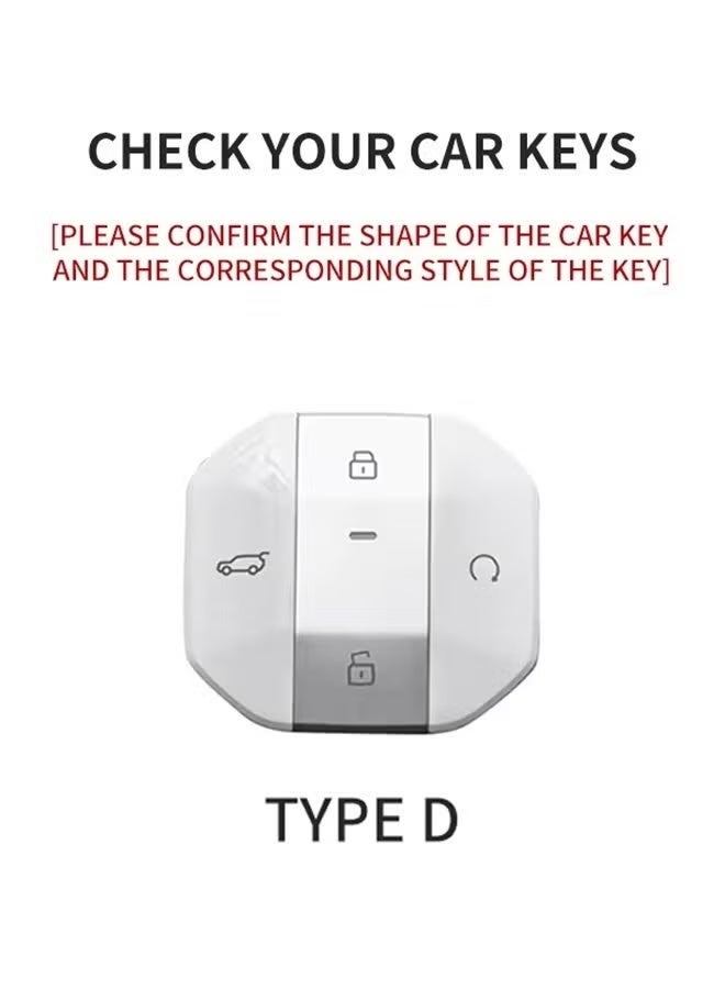 Bukela Car Key Case for Jetour Freer Freedom T2 Freer Traveller T1 2025+ Remote Cover Shell Keychain Fob Accessories Anti-Scratch - Image 3